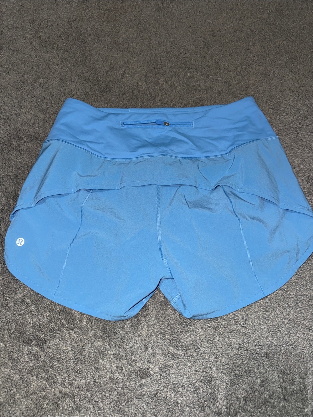lululemon athletica speed up short- aero blue - Picture 3 of 3